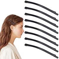 Vista 13 de 40 pinzas de metal de 2.44 pulgadas con diamantes de imitación negros, horquillas decorativas y brillantes para el cabello, accesorios