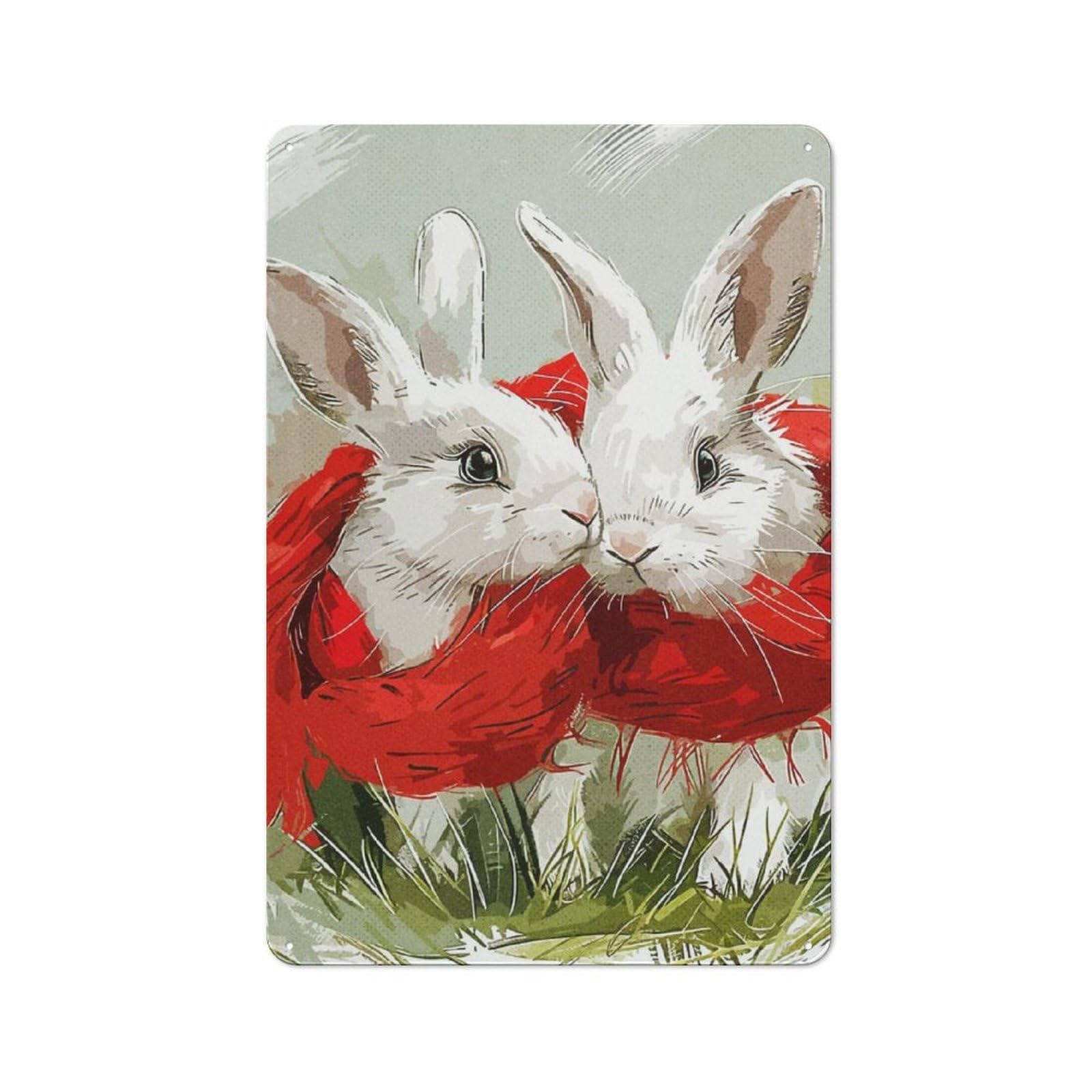 Junmoney Love Cony Vintage Metal Plaque 30X20cm For Dining Room Or Kitchen, For Dining Room Decor Fans