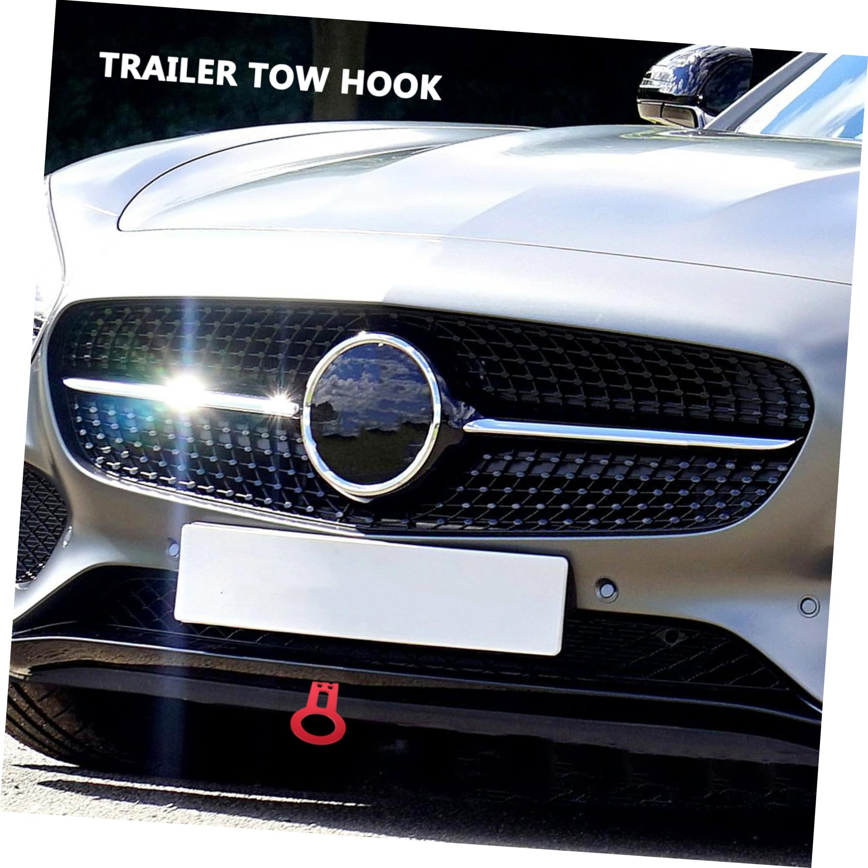 ULTECHNOVO Gancho Remolque para Trailer Accesorio De Towing Fuerte y Duradero para Vehículos y Situaciones De Remolque Seguridad y Estabilidad Aumentadas