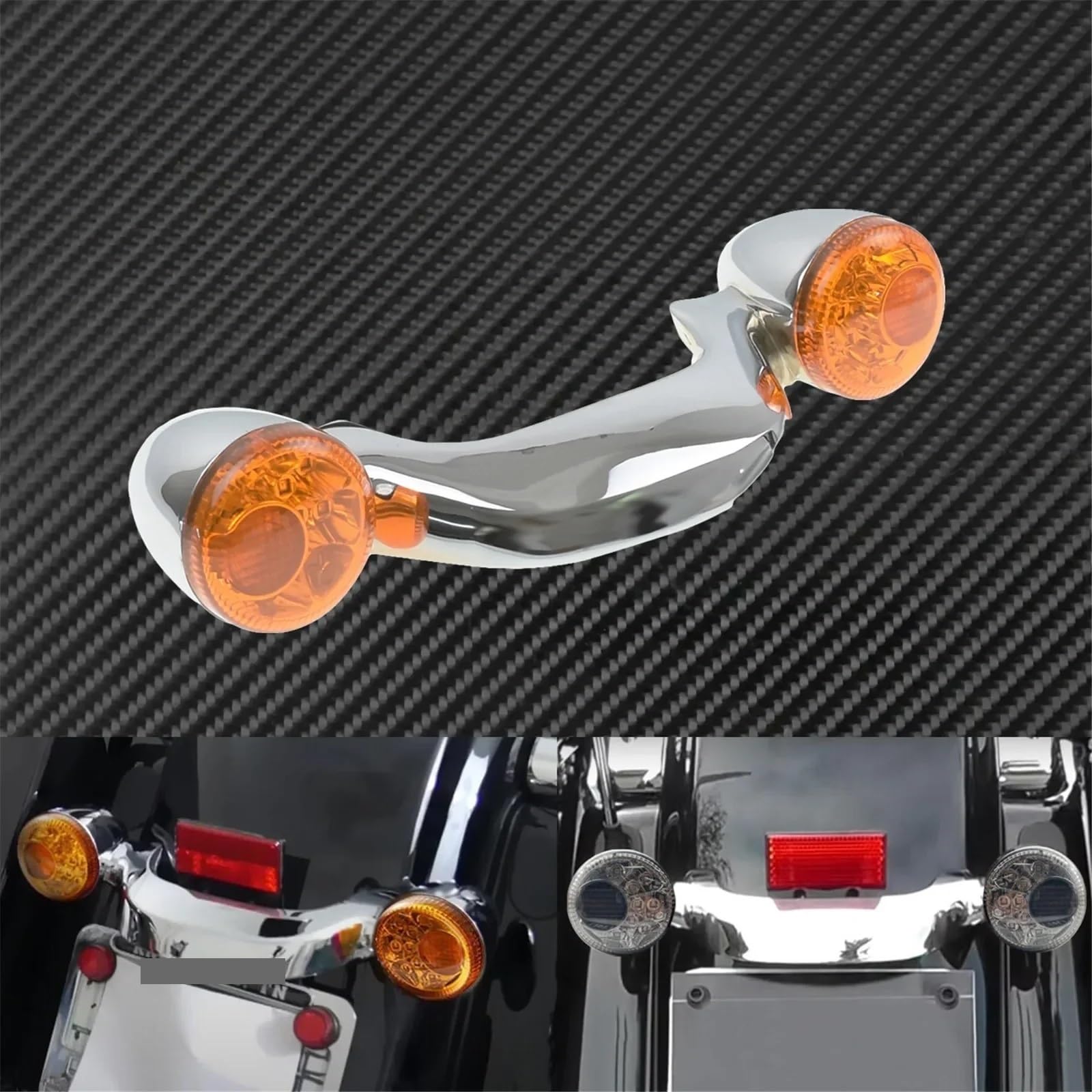 Faro Posteriore Stop Running Barra luminosa a LED per indicatori di direzione posteriori per moto, Per Touring Per Strada Per Street Glide Per Road King FLHX FLTRXS CVO 2010-2021