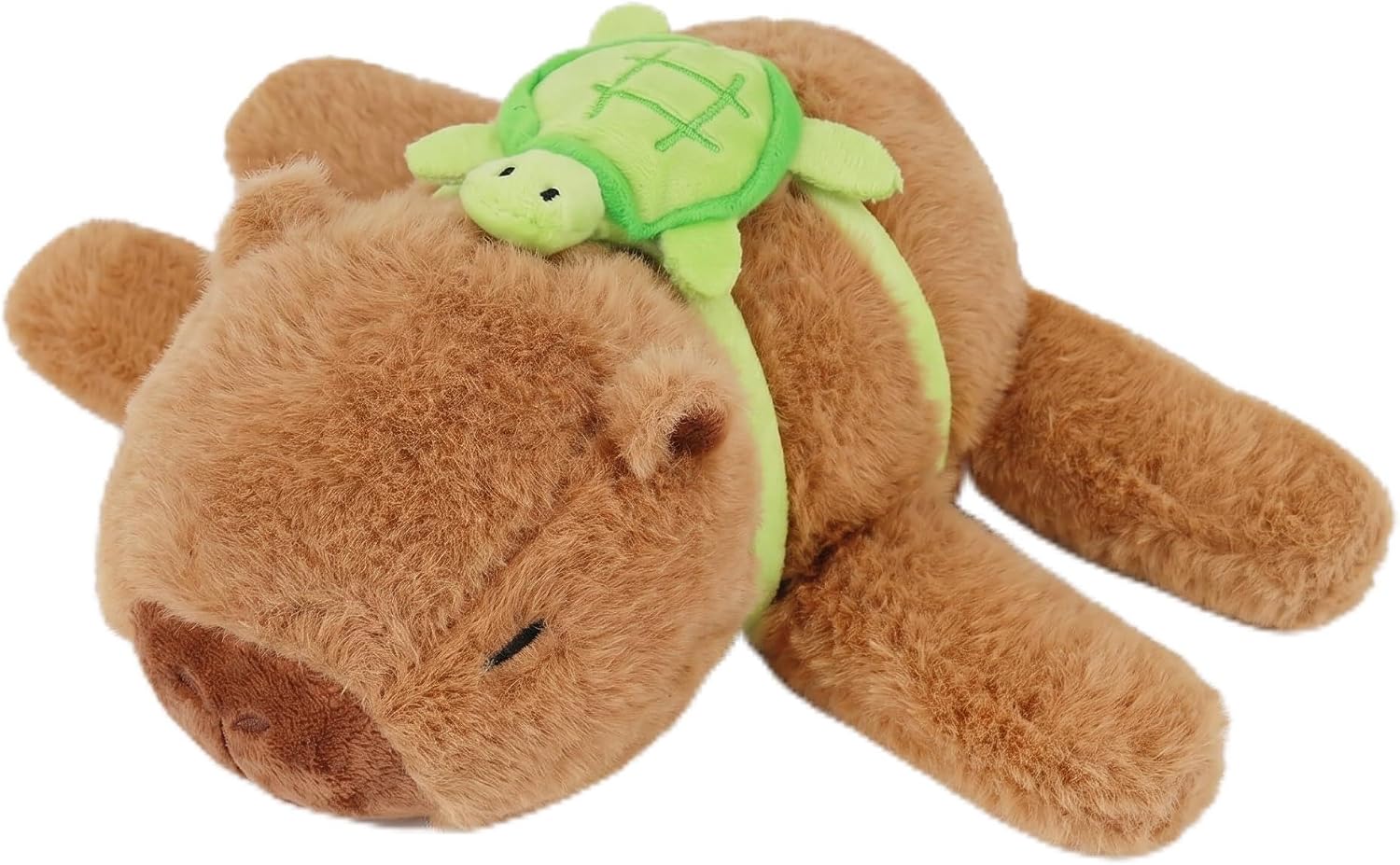 Capybara Plush Slap Bracelet - Cute Snap Bracelet Cuddly Toy - Soft Stuffed Toy Wrist Bracelet for Party Following, Kawaii Decoration