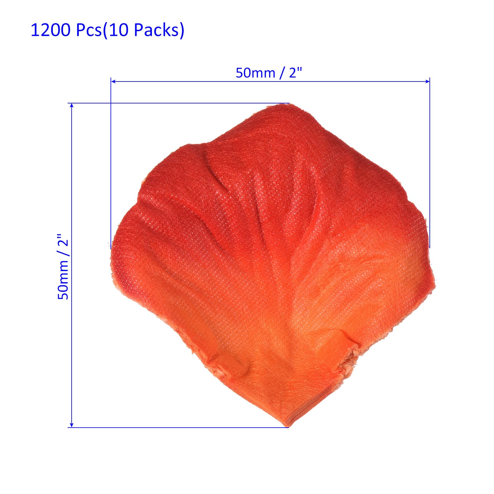 M METERXITY 1200 Pack Artificial Rose Petals, Fake Flowers Silk Decoration - Image 3