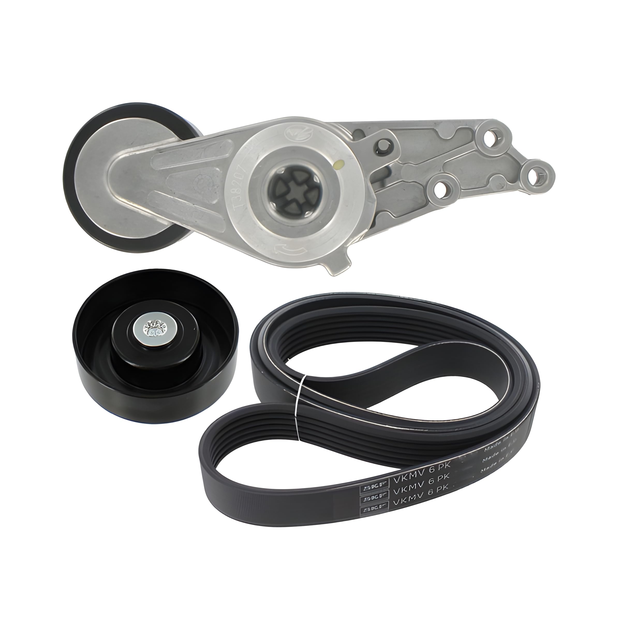 SKF Keilrippenriemen VKMA 31019 - Satz - Höhe 106 mm Länge 330 mm Breite 141 mm - OE Qualität | Vkma 31019 passend für A4 A6 Exeo | Vkma 31019