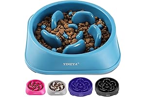 Slow Feeder Dog Bowls Large Breed, Dog Bowl That Slow Down Eating