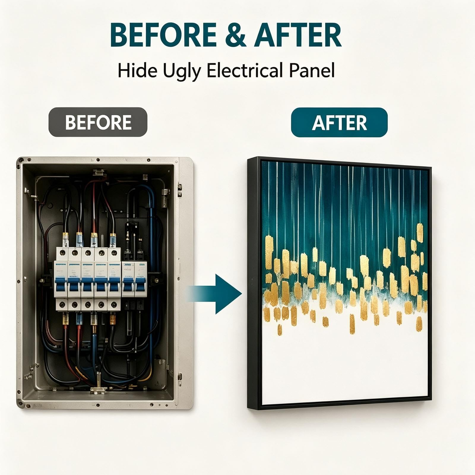 Dekoracyjna Osłona Na Skrzynkę Elektryczną Rozdzielnicę