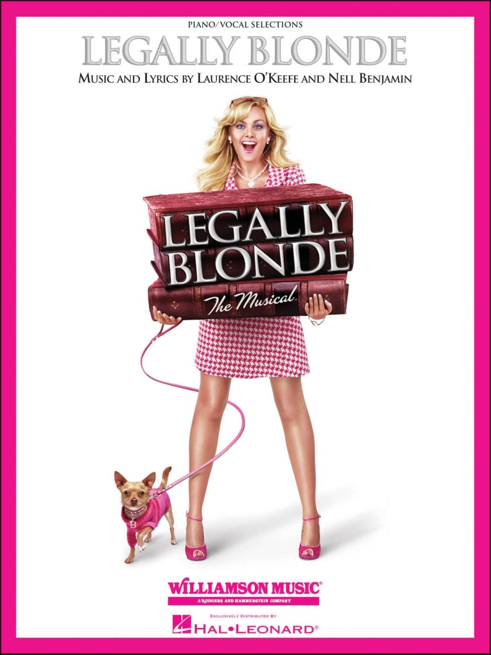Hal Leonard - Legally Blonde - The Musical: 14 Songs - Sheet Music - White