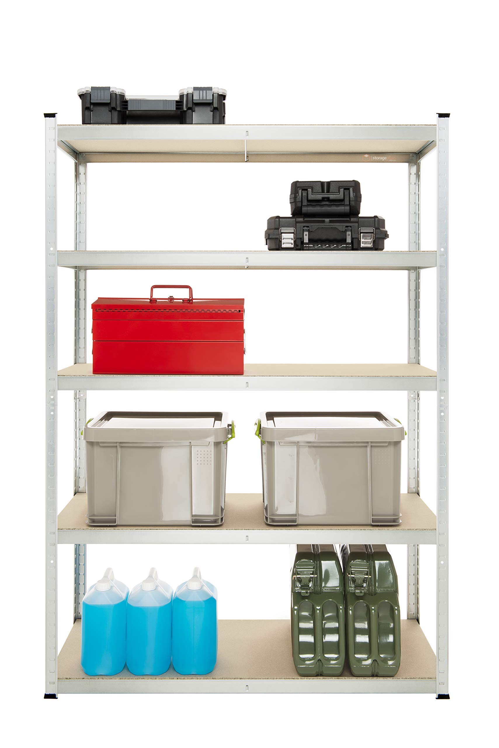 Buy Storage Affairs Extra Heavy Duty Shelving 4 Units, 176h x 120w x