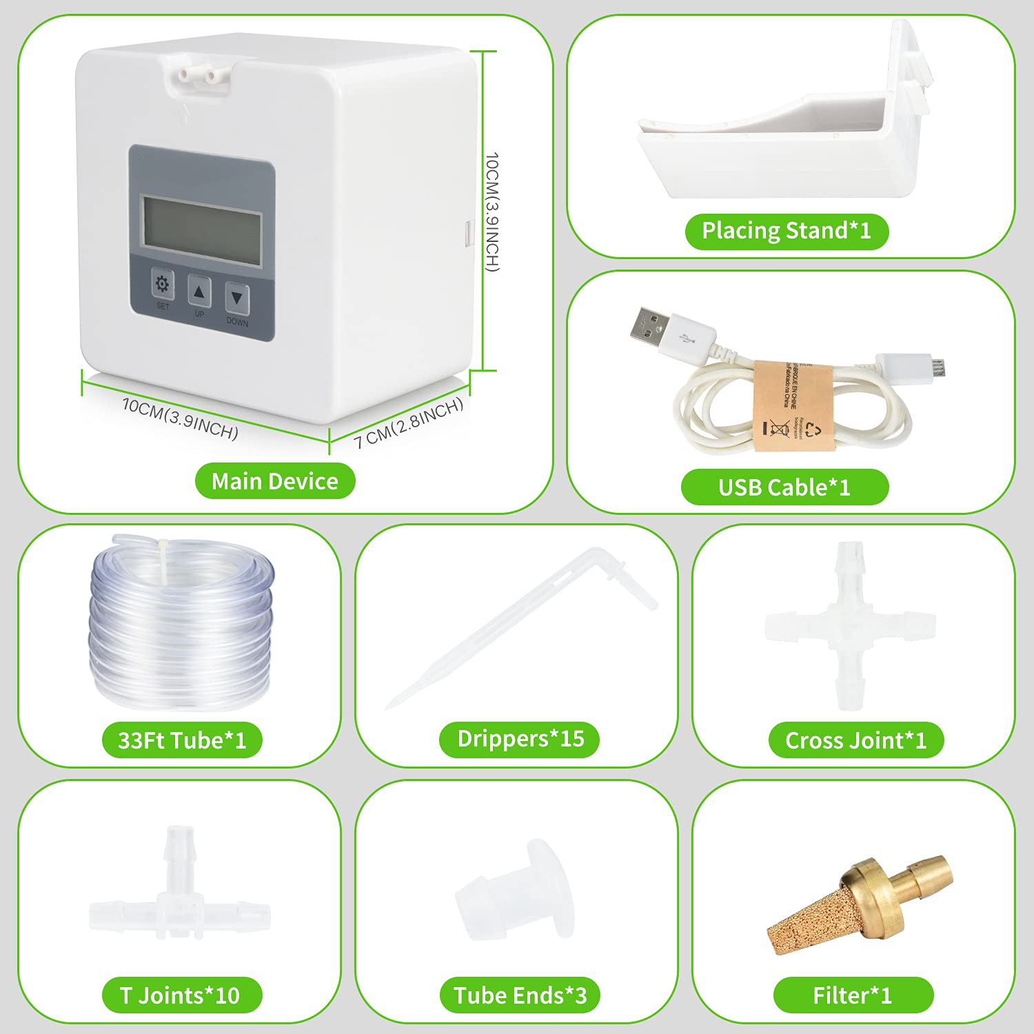 DIY Micro Automatic Drip Irrigation Kit,Houseplants Self Watering