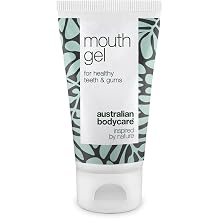 Mouth Gel for Dry Irritated and Sensitive Palate Gums and Tongue 50 ml Mouth Gel with Natural Tea Tree Oil Against Bacteria Care for Dry Mouth 100% Vegan