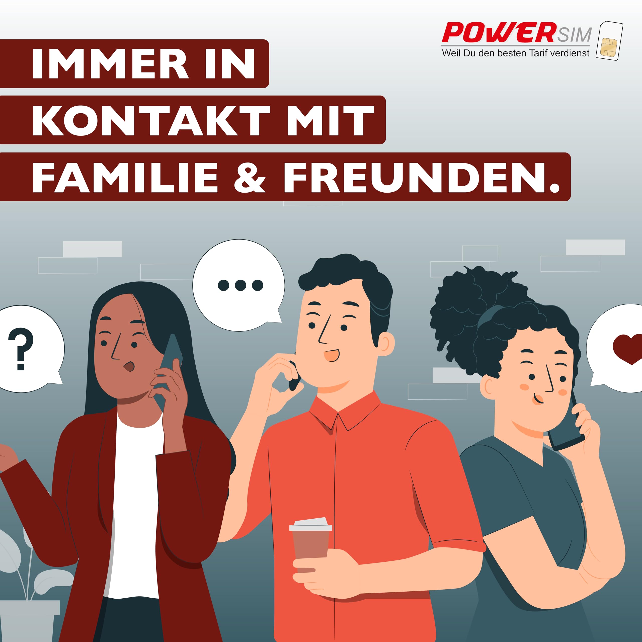 Daten SIM von Power Sim für Kanada Prepaid 30 GB