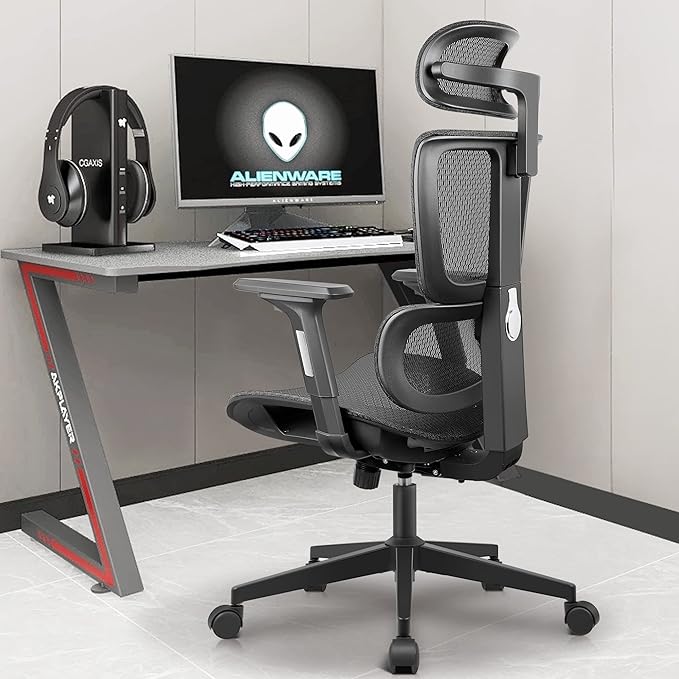 Primy Gaming Chair Ergonomic Office Chair, High Back Breathable Mesh