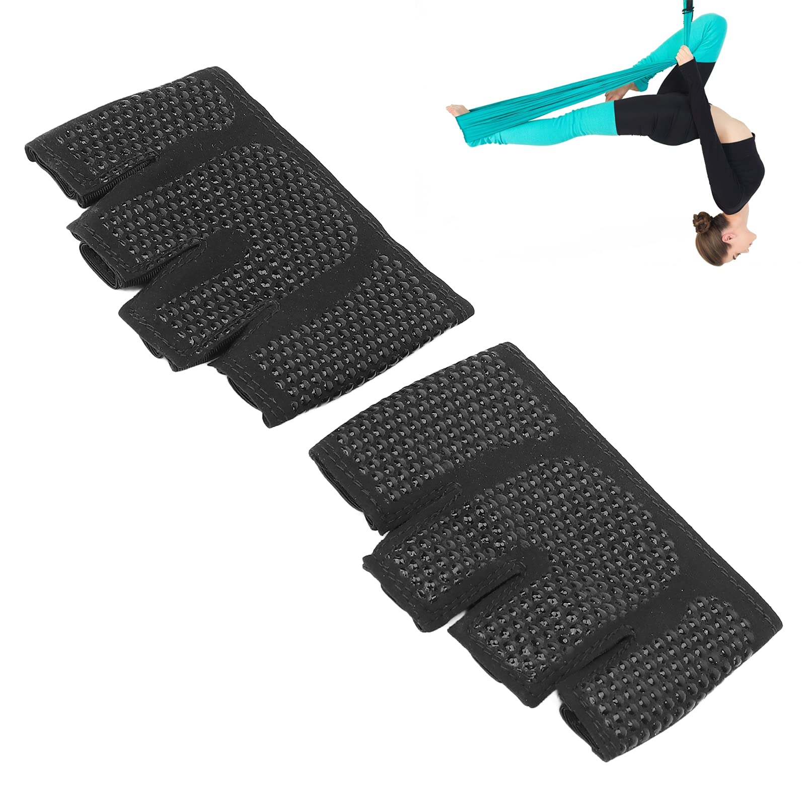 Gym Gloves, Breathable Half Finger Gym Gloves Comfortable Exercise Glove Non Skid Enhanced Silicone Grip Palm Sports Supplies for Cross Training Fit Athletes (M)