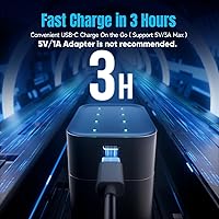 Vista 5 de Pilas Recargables AA de Litio Paquete de 8 con Cargador - 3600mWh 1.5V Batería Recargable AA de Iones de Litio, Pilas Doble A de Larga Duración