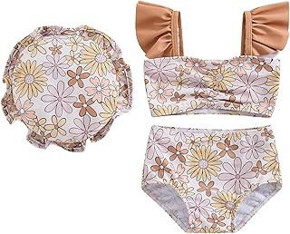 2025 - Conjunto de trajes de baño para niña de 2 piezas con cubierta para niño de 0 3 años de verano para jugar en la playa traje de baño 156 negro