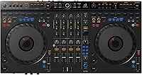 Controlador de DJ Pioneer DJ AlphaTheta DDJ-GRV6 com desempenho de 4 canais