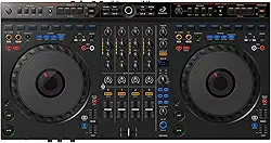 Controlador de DJ Pioneer DJ AlphaTheta DDJ-GRV6 com desempenho de 4 canais