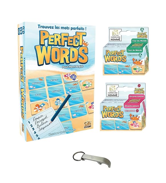 Perfect Word - Lote de 2 extensiones de entretenimiento + Torre del Mundo + 1 Decap Blumie