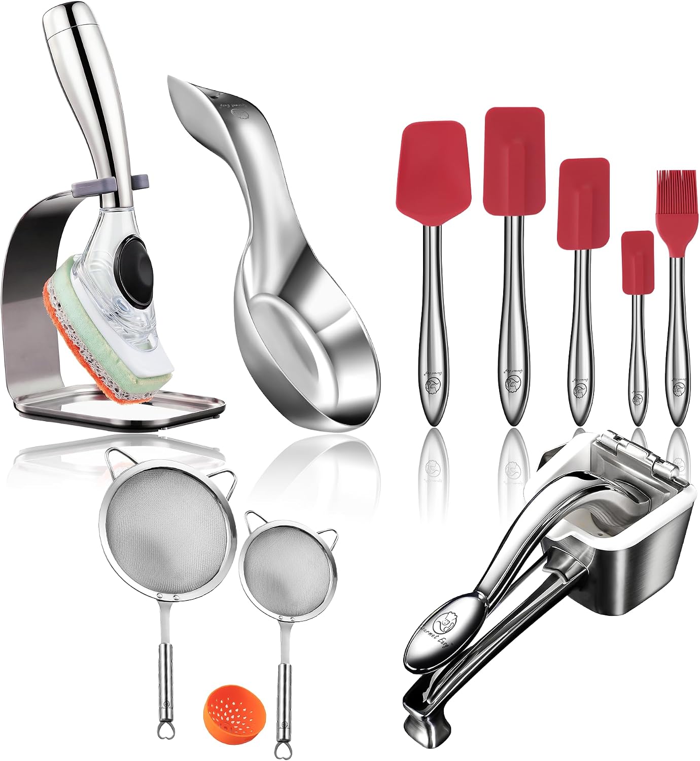 DISHWAND + SPOONR + UTEN5 - RED + Strain - SS + JUICER