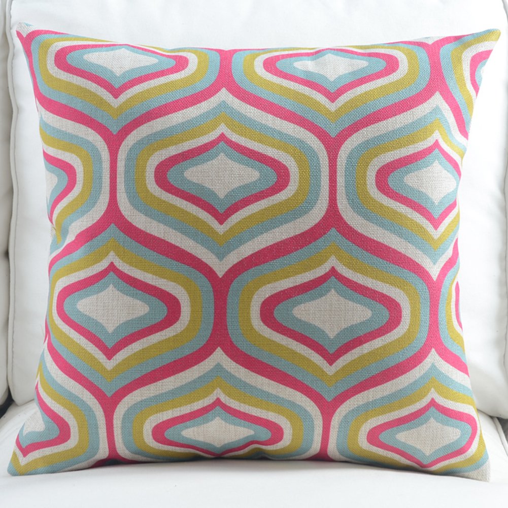Coussin oriental en coton 55x55 cm pour une ambiance chaleureuse