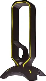 OEX GAME Suporte para Headset 3 em 1 com Mouse Bungee e Hub - Squad SG100 - Led - Preto