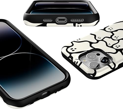 Vista 977 de Casely - Funda para iPhone 14 Pro Max, Viva La Vida, Frida Kahlo Floral Collage, compatible con MagSafe 10 Frida Kahlo Viva La Vida Collage