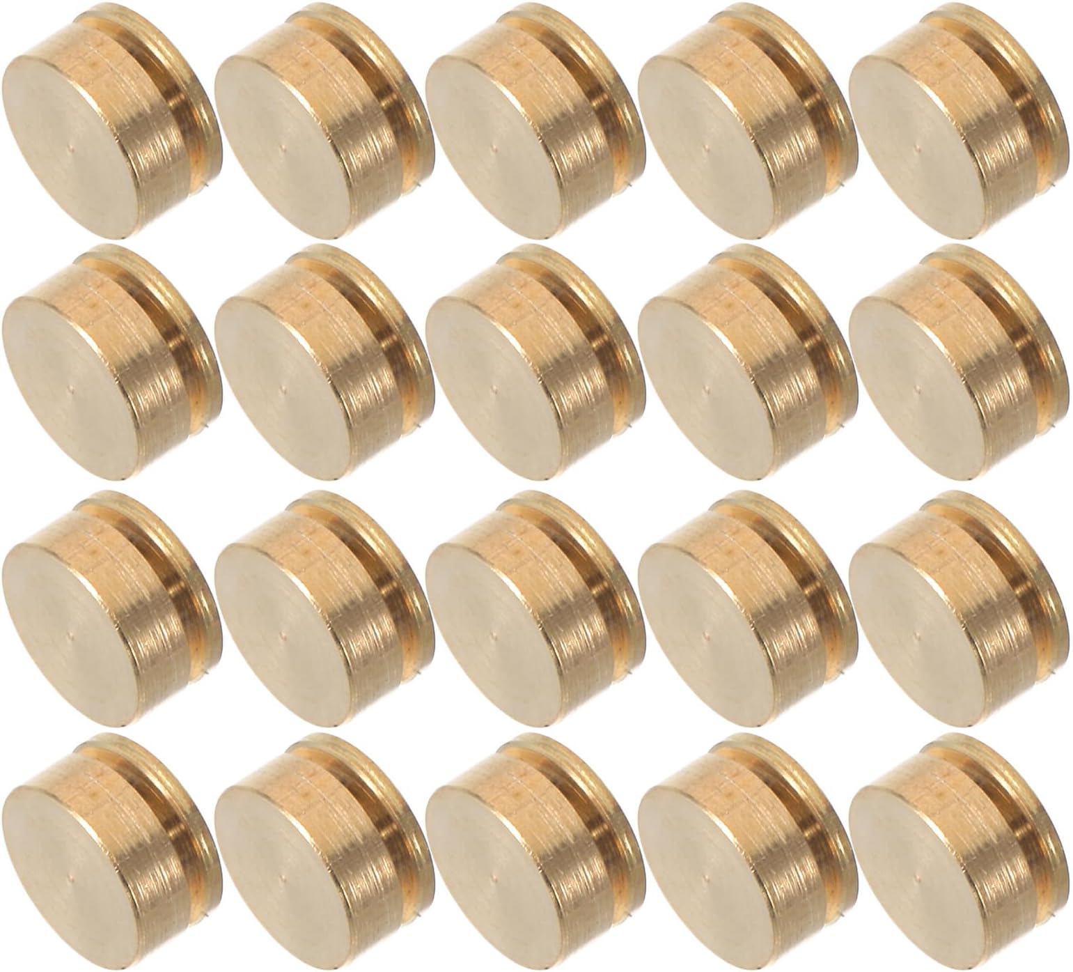 Lurrose Metal Nail Art Rotating Charm Spinner Shaft 20Pcs High-Speed Universal Bearing for DIY Manicure Jewelry Accessories Professional Nail Decor Tool