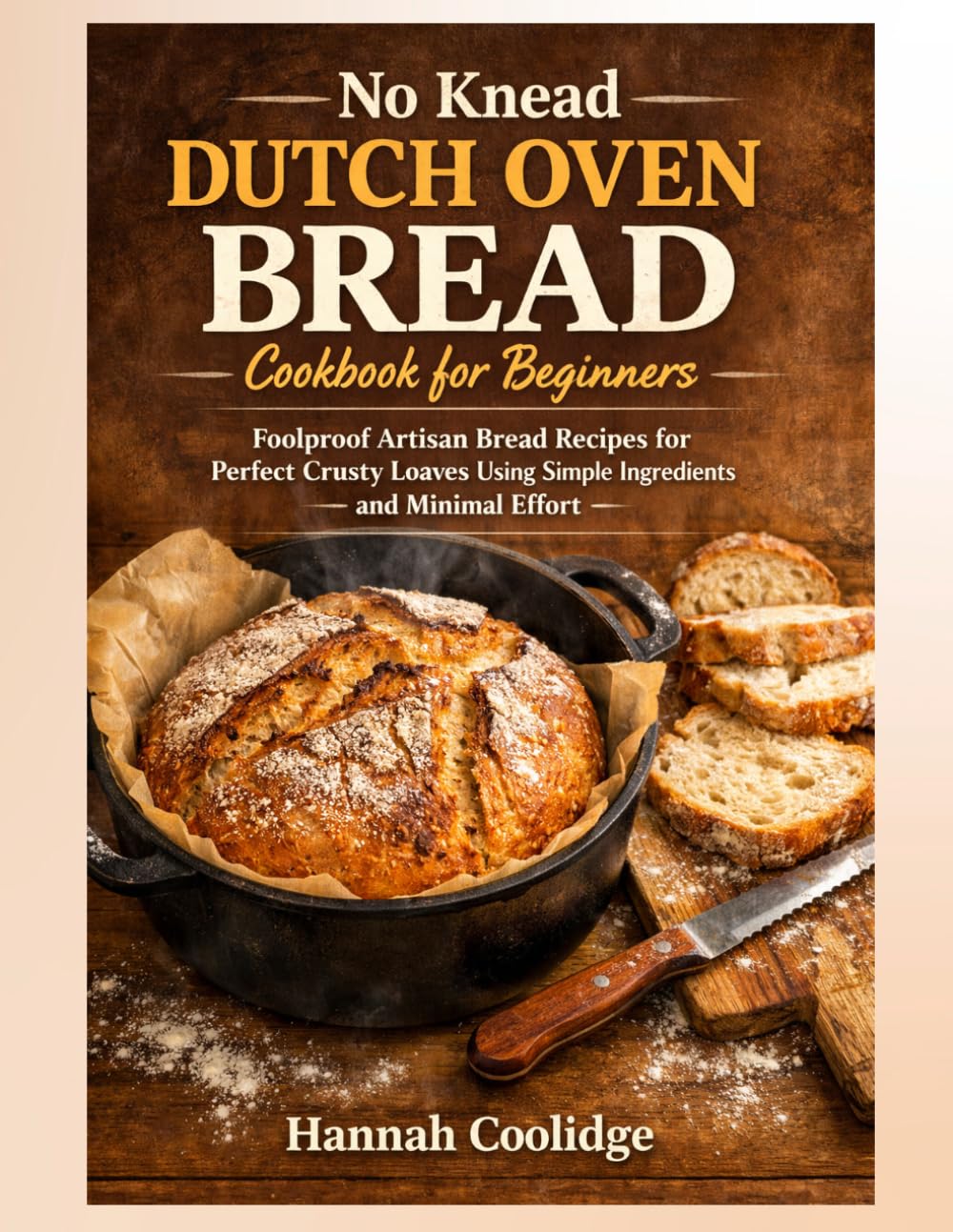 No Knead Dutch Oven Bread Cookbook for Beginners: Foolproof Artisan Bread Recipes for Perfect Crusty Loaves Using Simple Ingredients and Minimal Effort