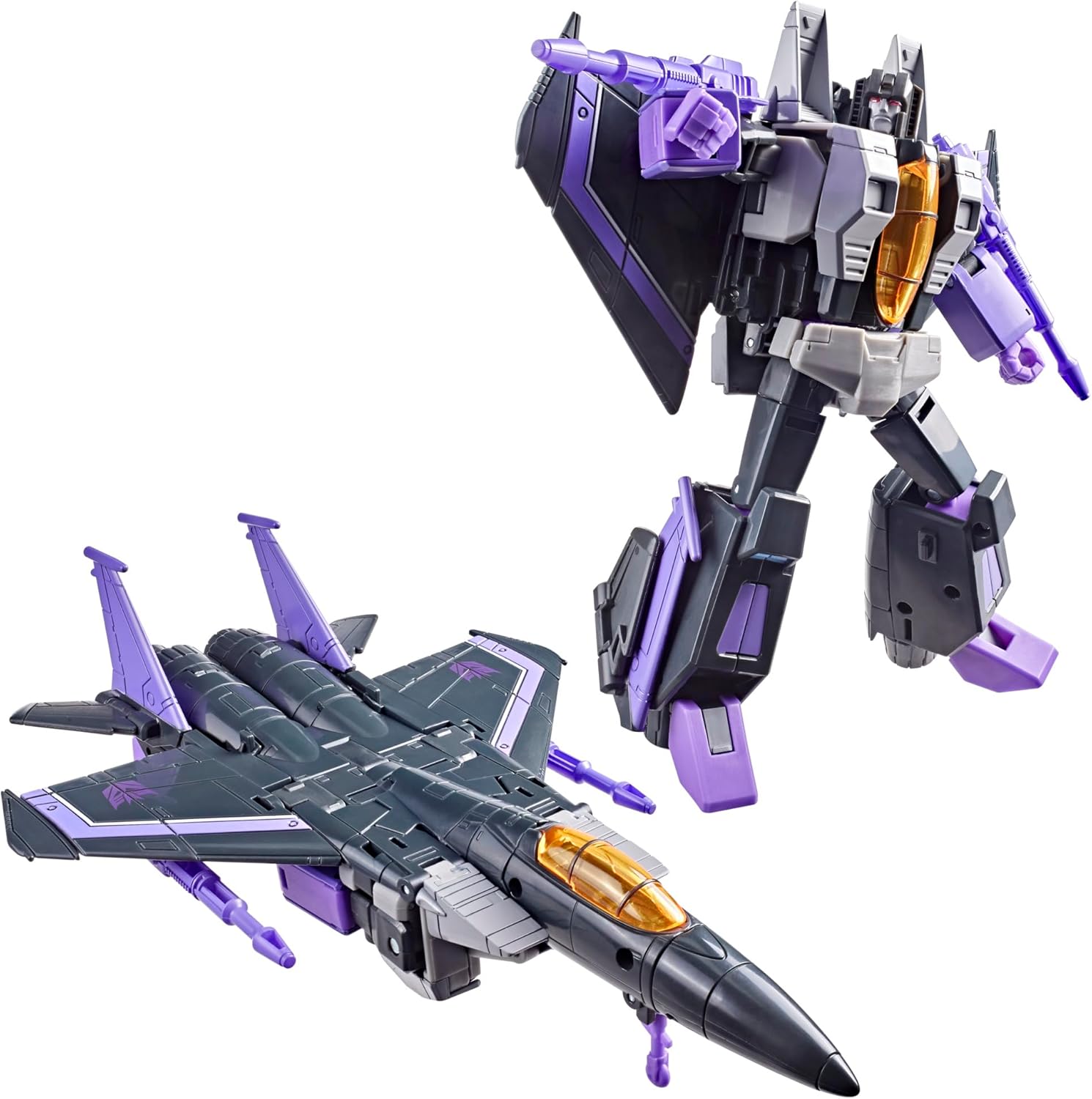 Transformers Studio Series The The Movie Skywarp Voyager Class 6.5-Inch Converting Action Figure, Robot Toys for Ages 8+