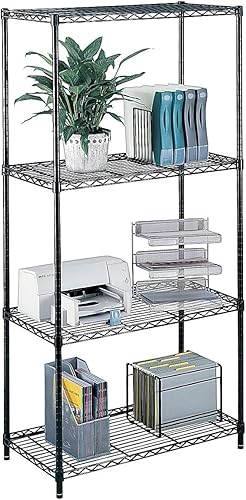 Miniatura 2 de Safco Products 5292BL - Unidad de complemento para estantería de alambre industrial 48 pulgadas de ancho x 18 pulgadas de profundidad x 72 pulgadas