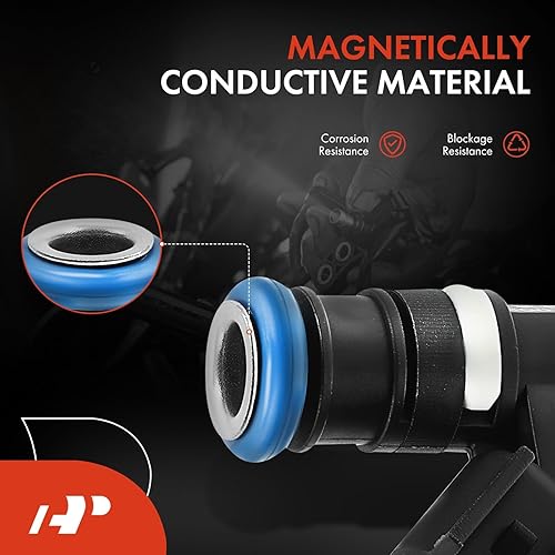 Miniatura 5 de A-Premium Inyectores de combustible compatibles con Ford Explorer, Explorer Sport Trac y Mercury Mountaineer 2005 V6 4.0L, Flex, juego de 6,