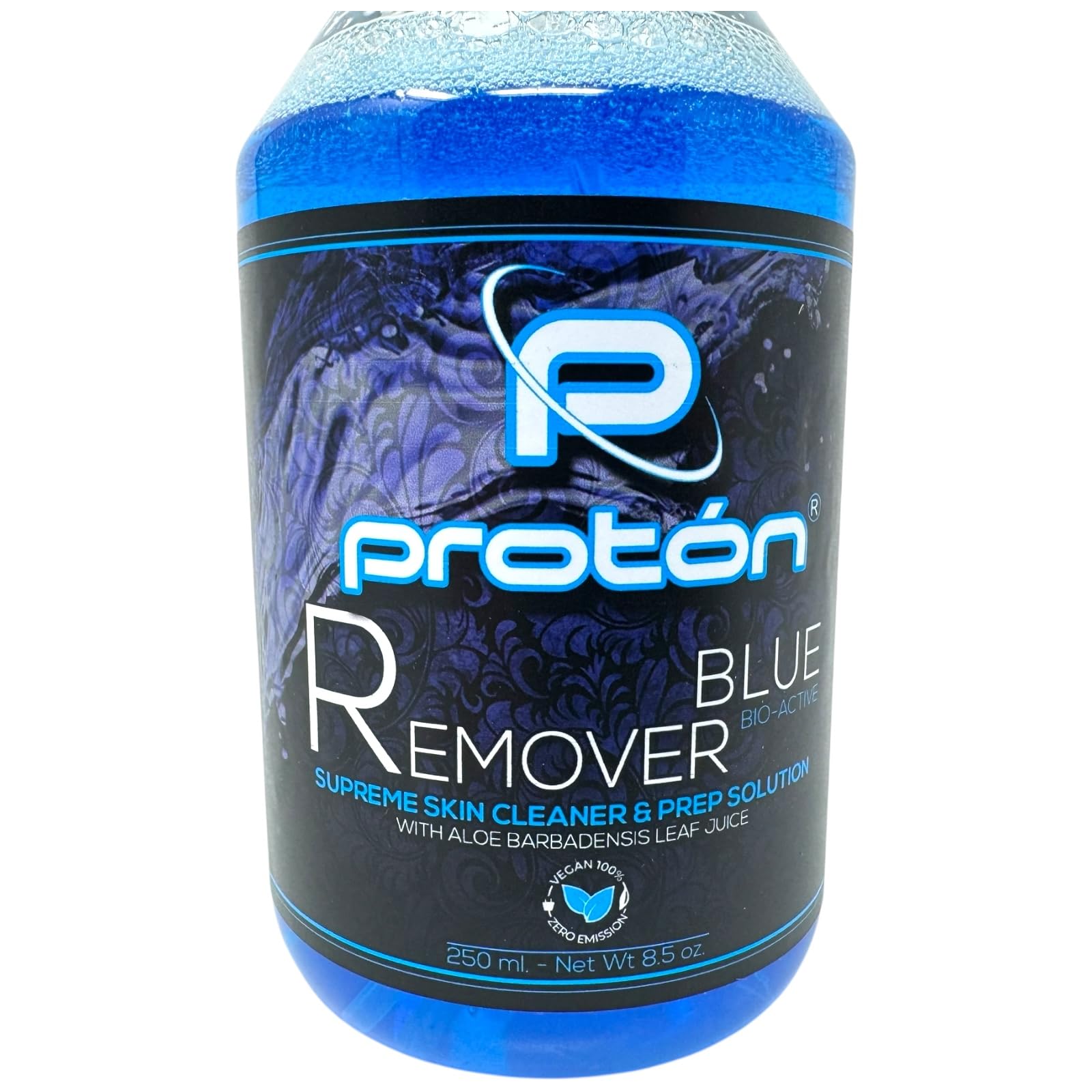 Proton Professional Stencil Eraser Spray Blue Blau - 250ml - Reiniger/Entferner - Stempel Entferner - Tattoo INKgrafiX® Deutschland - PROFI STUDIO