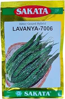 Sakata Sakata Lavanya-7006 Bitter Gourd Hybrid Seeds, 10g : Amazon.in