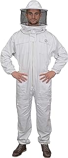 410 Polycotton Beekeeping Suit with Round Veil