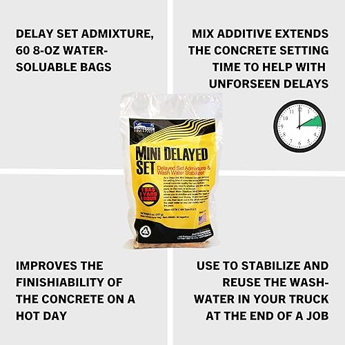 Miniatura 3 de Fritz Pak - Mini sistema de bomba de hormigón retardado, sistema de hormigón proyectado, retardador fabricado en EE. UU. Con Forms