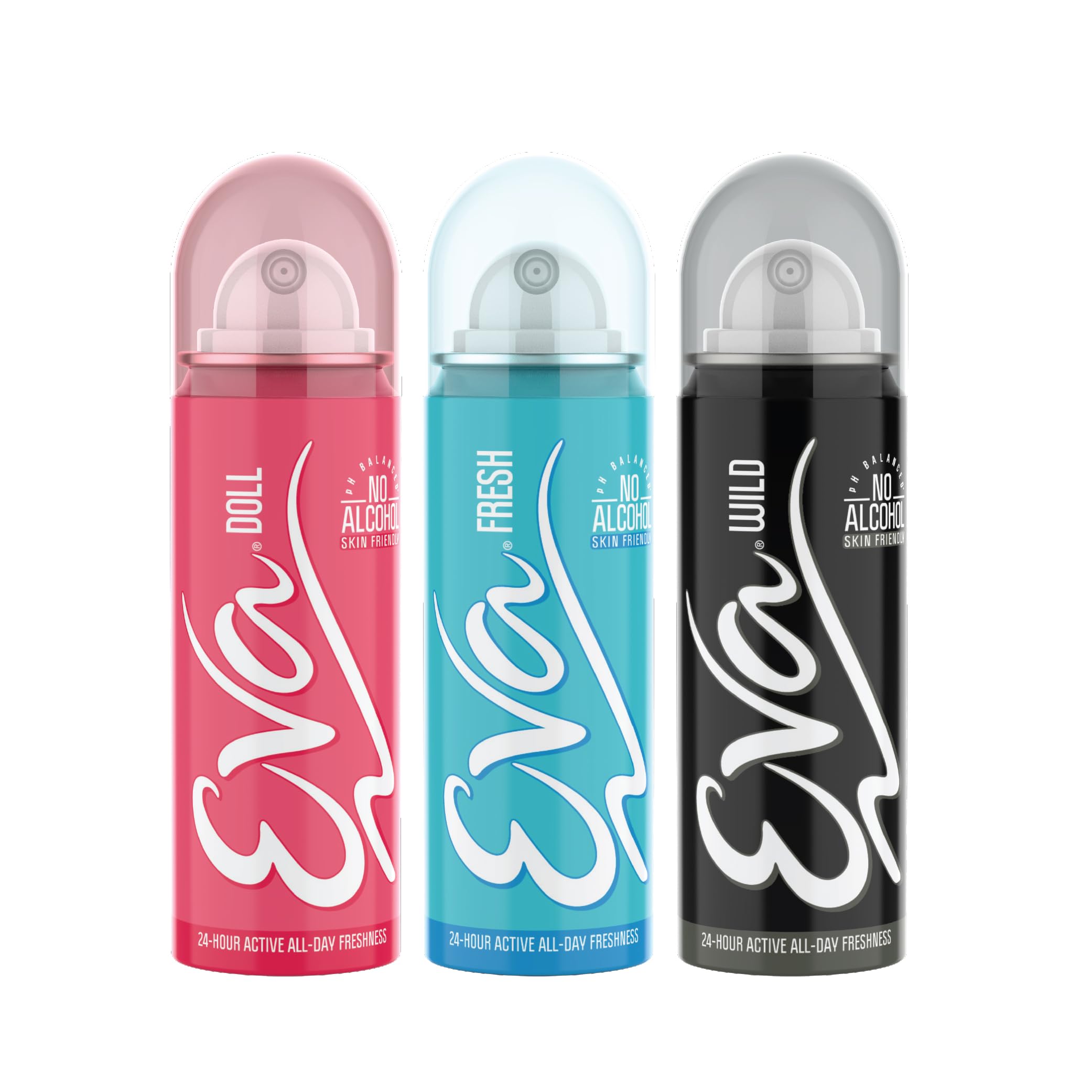Eva Doll, Wild and Fresh Deodorant for Women | Skin Friendly | Long Lasting Mini Deodorants - 40 ml (Pack Of 3)-picture-17
