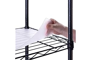 Poofzy Non-Adhesive Wire Shelf Liners, the Perfect Choice for a Tidy Space