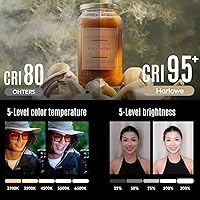 Vista 2 de Harlowe Atom 2W Mini luz magnética para DJI Osmo Pocket 3 Combo Motion Sensing Pocket Duo Light Kit recargable Auxiliar cámara luz de relleno