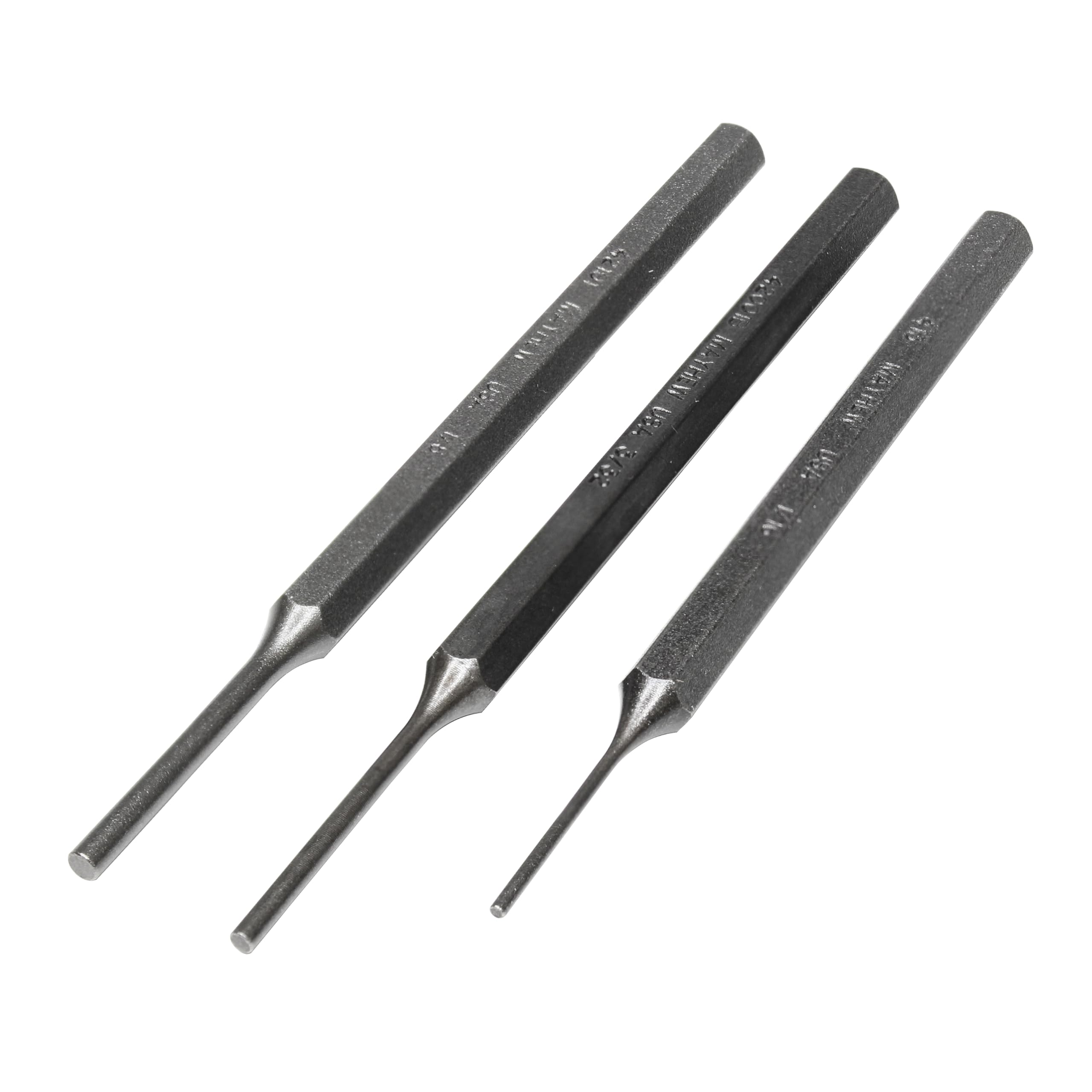 小物 3set Bundled for Mai Mayhew Select 89032 Short Pin Punch Set, 3-Piece - Hand Tool Pin