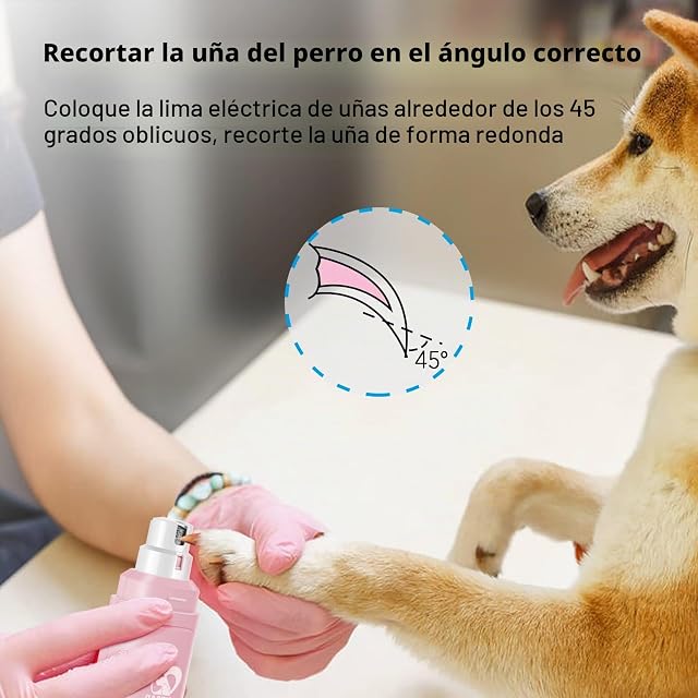 Foto 7 de 7 de Casfuy Lima de Uñas Eléctrica para Perros Actualizado