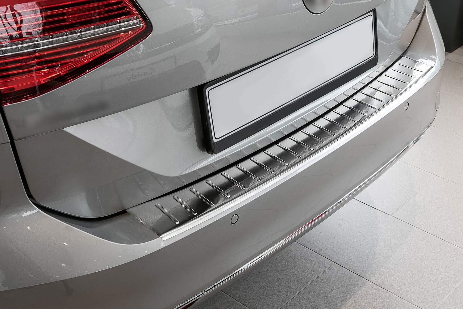 tuning-art L118 Protezione paraurti per Volkswagen Passat 3G B8 Variant 2014-2018 Acciaio Inox