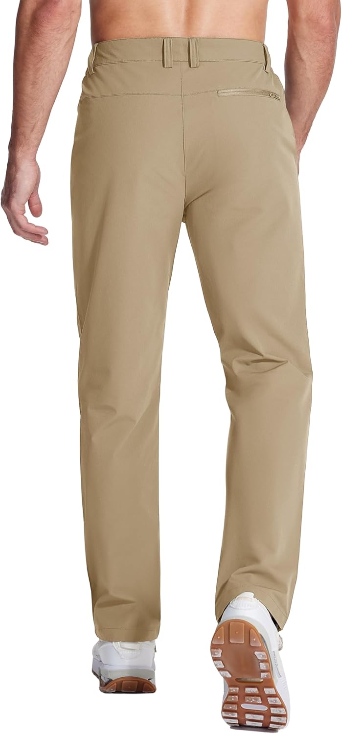 MAGCOMSEN Men's Lightweight Hiking Pants with 4 Pockets Water Resistant Quick Dry Fishing Travel Work Outddoor Pants - Image 2
