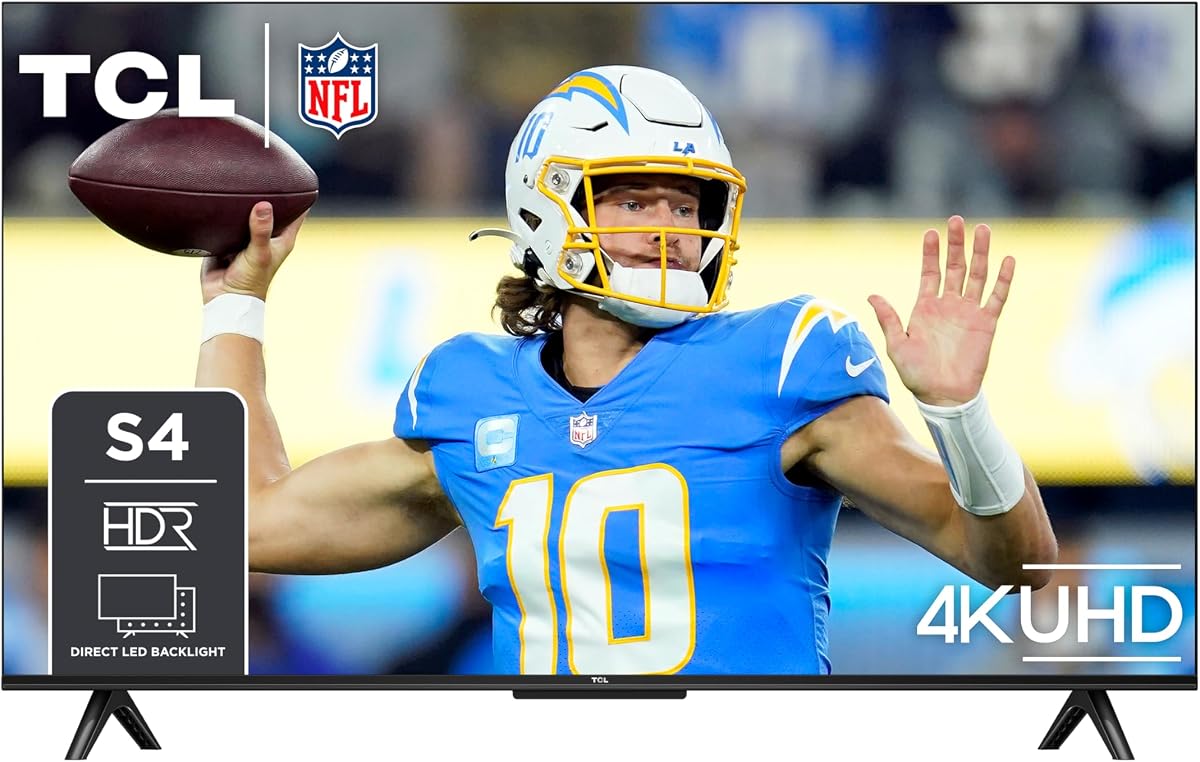 Smart TV LED Class S4 4K de 43 pulgadas con Google TV (43S450G, modelo 2023), Dolby Vision, HDR Pro, Dolby Atmos, Asistente de Google integrado con control remoto por voz, funciona con Alexa, transmisión de televisión UHD