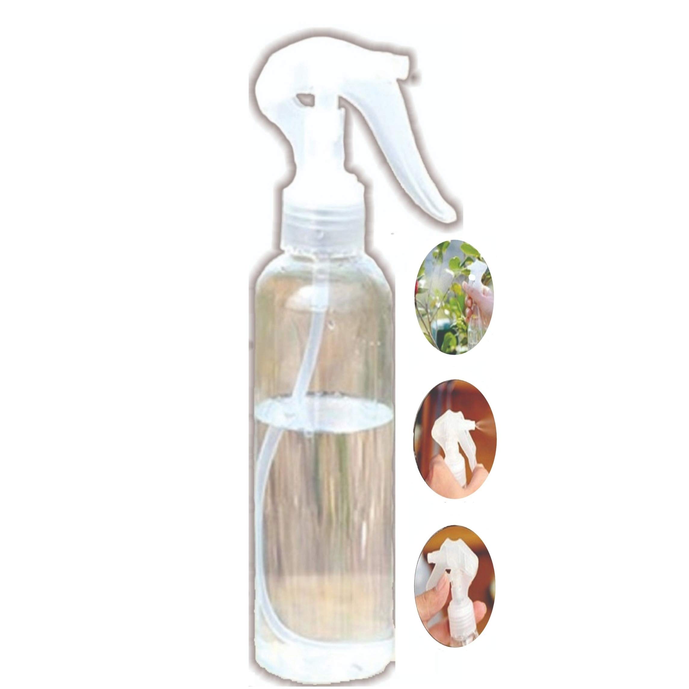 Empty Cute Reusable Refillable Fine Mist Sprayer Spray Bottle Atomizer with Ultra-Fine (250 ML) Mist Pump for Beauty, Travel, Toners, Cleaning, Room freshner, sanitizer multipurpose