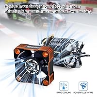 Vista 4 de Ventilador de refrigeración de motor RC de 30 mm 28000RPM ESC Ventilador de refrigeración para disipador de calor de modelo Rc para coche RC