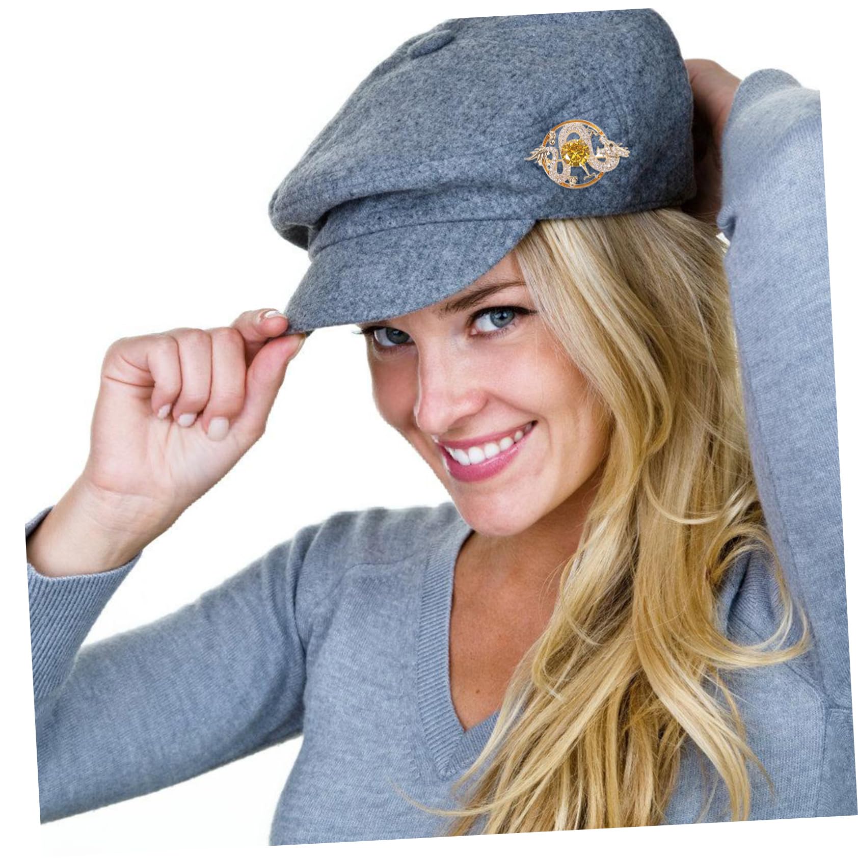 BESPORTBLE Kleidungsnadeln Dekorationen Drachenbrosche Brosche für Kleidung Brosche für Frauen trachtenbrosche brosche gold Halsdekoration Broschen für Frauen Broschen Diamant Golden