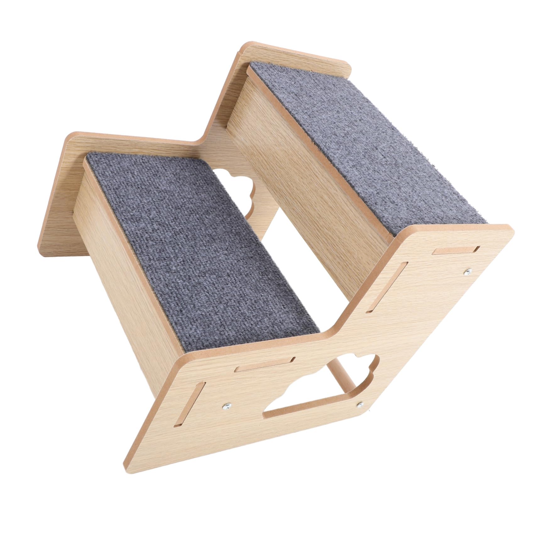 Escalier petit chien bois rampe portable animaux marches chat