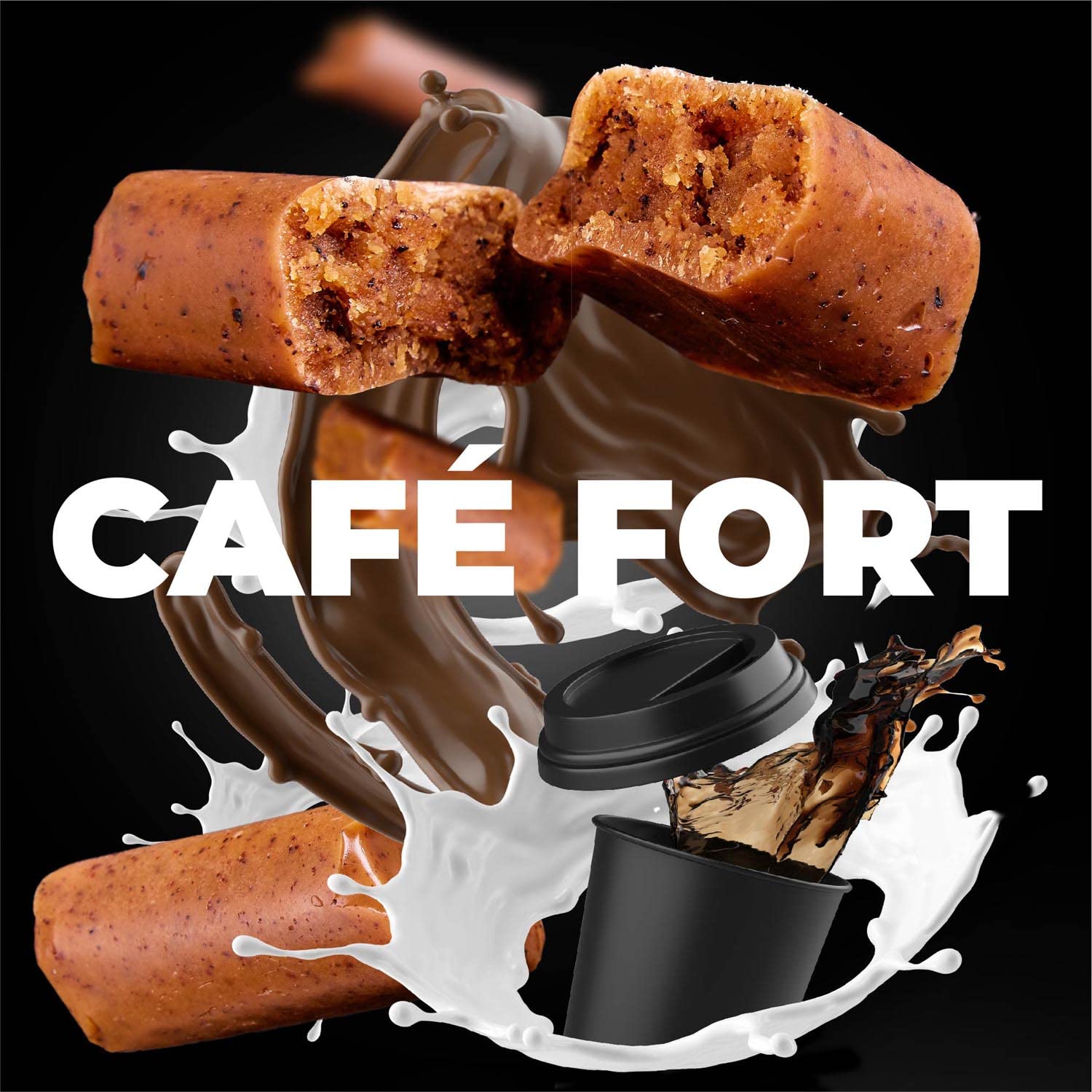 Caramels Fondants - Café Fort - Fabrication Artisanale - Bonbons Faits à la Main Fudge - Épicerie Fine Mr Fudgesto - Boîte 900g
