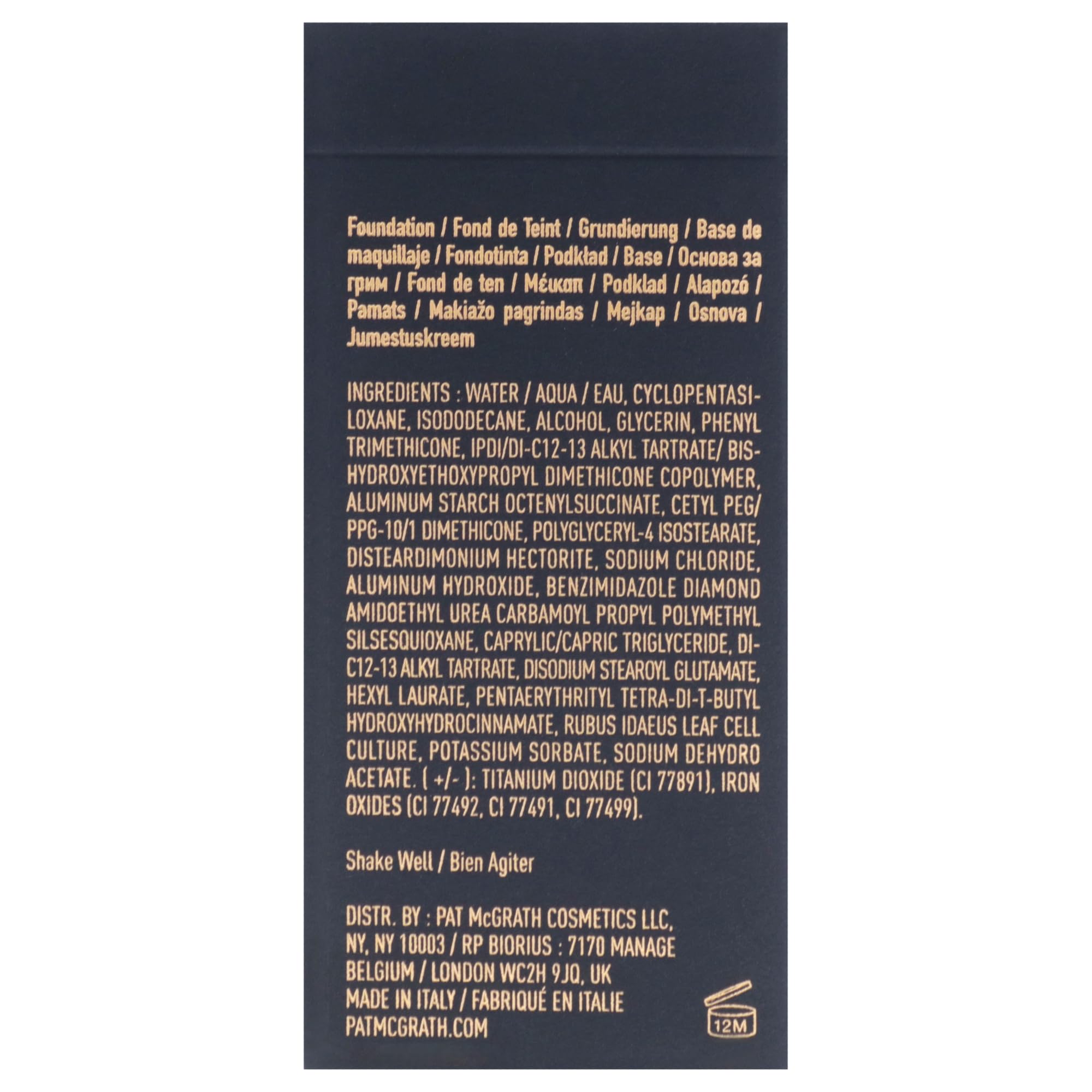 Skin Fetish Sublime Perfection Foundation - 12 Light Medium by Pat Mcgrath Labs for Women - 1.18 oz Foundation