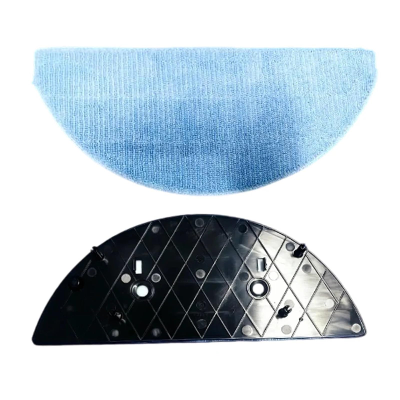XYMURVVD Robot Vacuum Mop Bracket With 1 Microfiber Mop Cloth Replacement Vacuum Cleaner Mopping Parts Accessory, Compatible For ILIFE，A30 A30 Pro