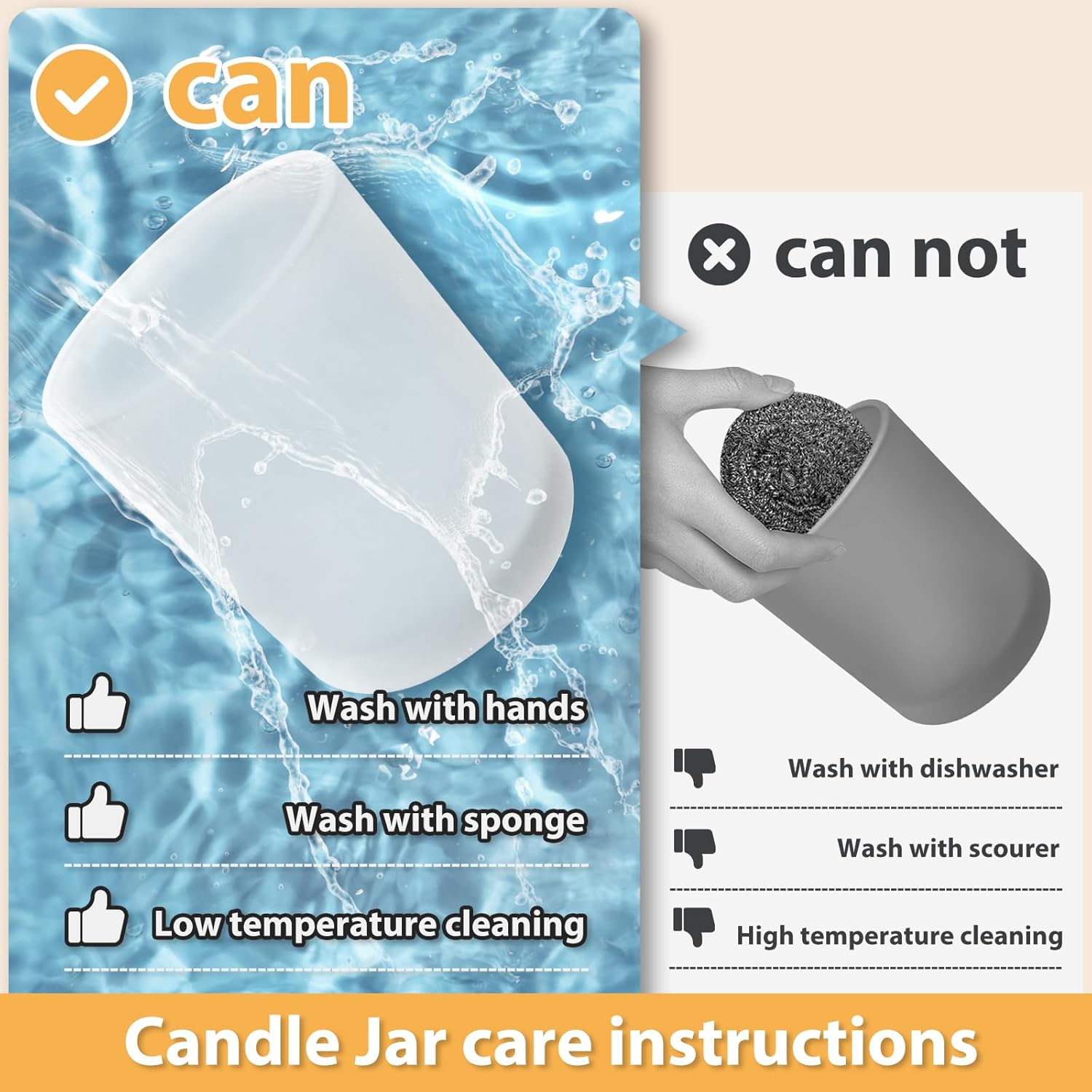 SHOWIN Thick Candle Jars for Making Candles 16 Pcs, 7 OZ Empty Jars with Wood Lids for Candle Making, Sample Container, Frosted White